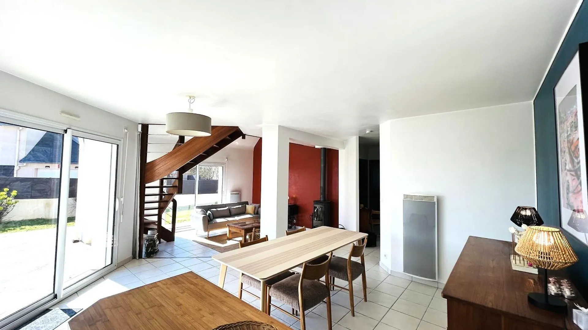 Villa Maison 6 Pieces 8 Personnes Proche Plage Du Fort-Bloque - Wifi - Eva Ploemeur Frankrig